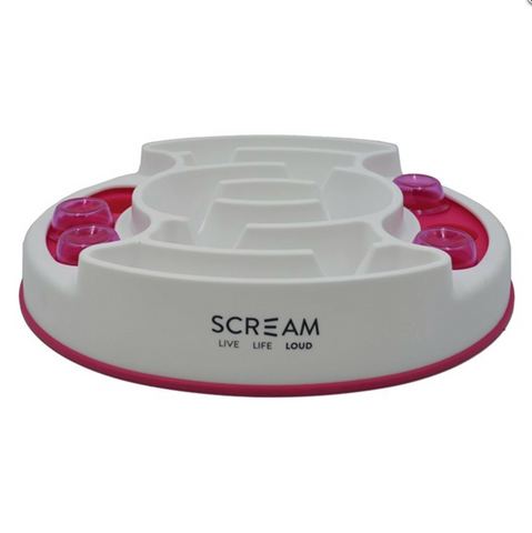 Scream Slow Feed Interactive Puzzle Bowl